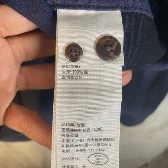 Abercrombie & Fitch Flannel‎ Shirt Medium Button Up Plaid Camp Casual Outdoor - Picture 12 of 13